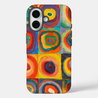 Kandinsky Squares Circles iPhone 16 Case