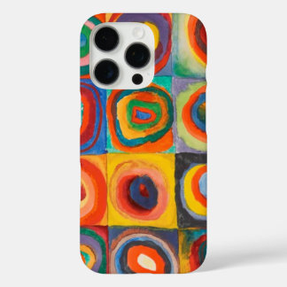 Kandinsky Squares Circles iPhone 16 Pro Case