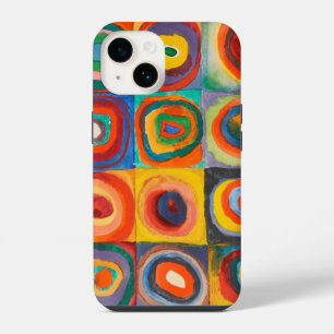 Kandinsky Squares Circles iPhone 14 Case