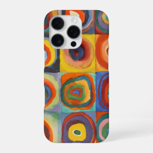 Kandinsky Squares Concentric Circles iPhone 16 Pro Case