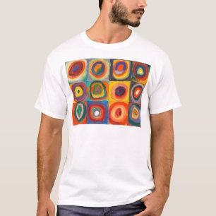Kandinsky Squares Concentric Circles T-Shirt