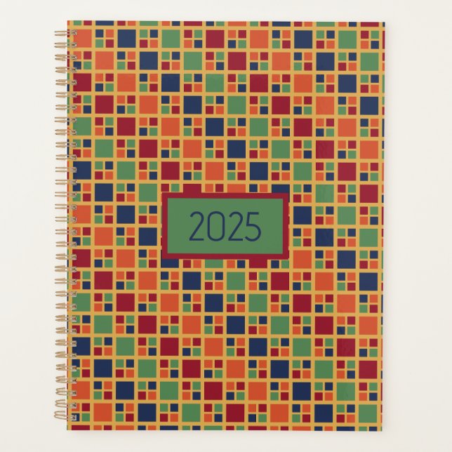 Kandinsky Squares Planner (Front)