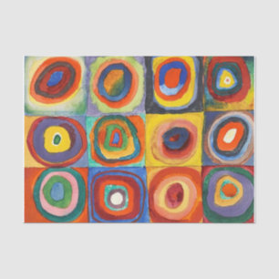 Kandinsky - Squares with Concentric Circles Tissue Paper