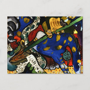 Kandinsky - St. George I Postcard