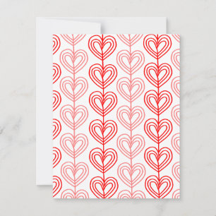 Kandinsky Staggered Valentine’s Card