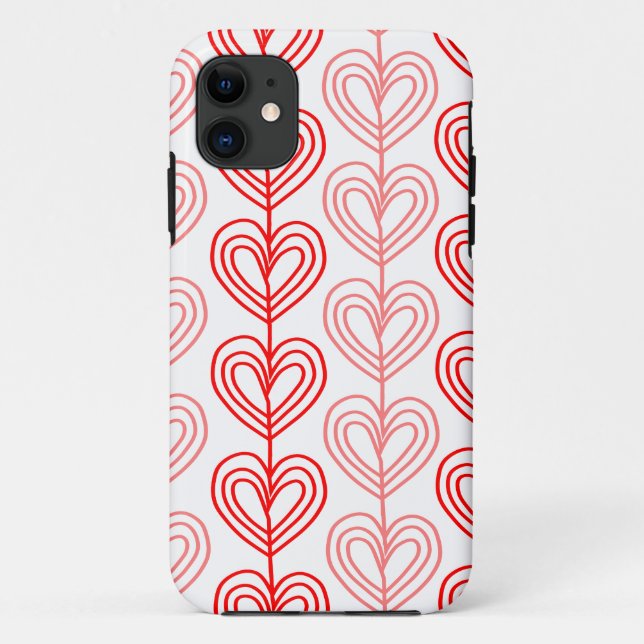 Kandinsky Staggered Valentine’s  Case-Mate iPhone Case (Back)