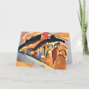 Kandinsky - Study for Autumn Thank You Card
