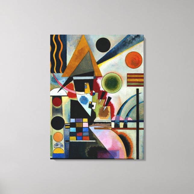 Kandinsky - Swinging Canvas Print (Front)