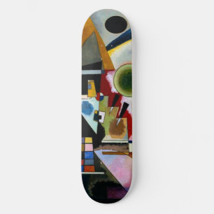 Kandinsky - Swinging, famous painting, Skateboard