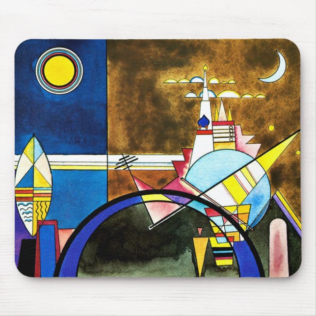 Kandinsky - The Great Gate of Kiev Mouse Mat (Front)