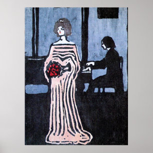 Kandinsky - The Singer Poster