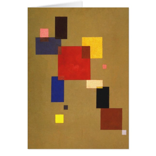 Kandinsky Thirteen Rectangles Abstract Painting (Front)