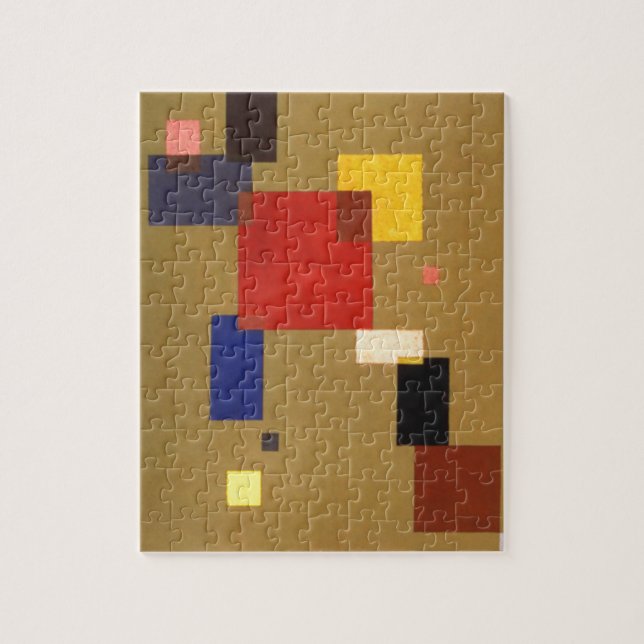 Kandinsky Thirteen Rectangles Abstract Painting Jigsaw Puzzle (Vertical)
