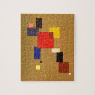 Kandinsky Thirteen Rectangles Abstract Painting Jigsaw Puzzle