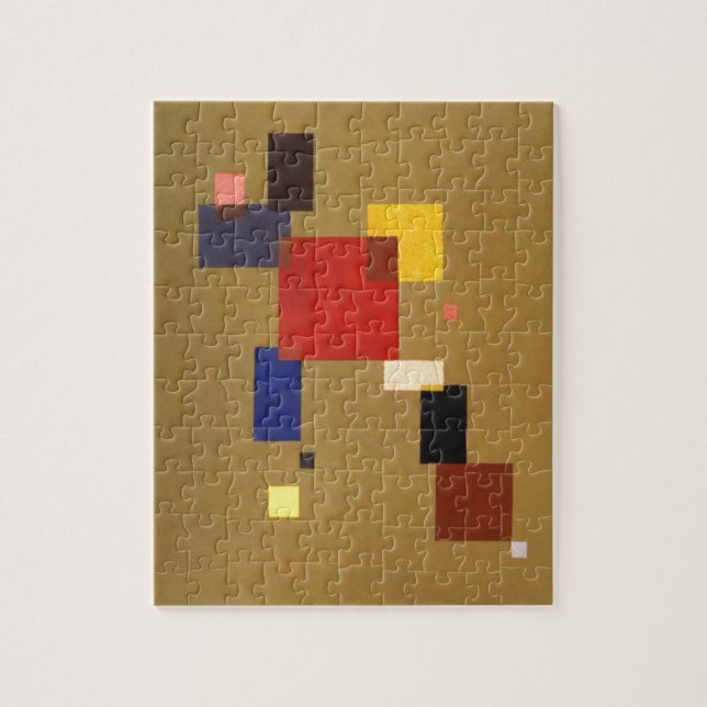 Kandinsky Thirteen Rectangles Abstract Painting Jigsaw Puzzle (Vertical)