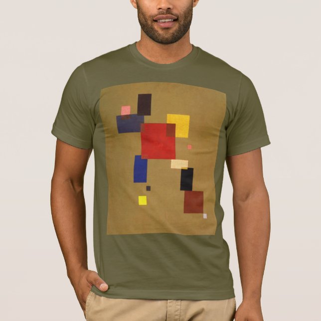 Kandinsky Thirteen Rectangles Abstract Painting T-Shirt (Front)