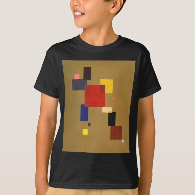 Kandinsky Thirteen Rectangles Abstract Painting T-Shirt (Front)