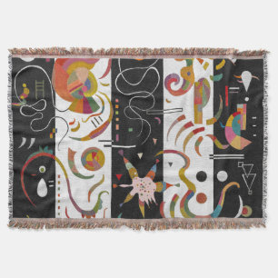 KANDINSKY - THIRTY (Dreißig - Trente) - 1937 -  Throw Blanket