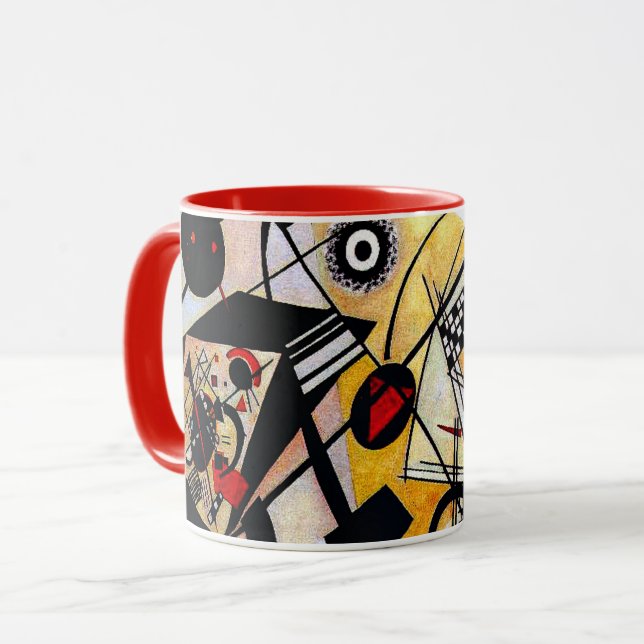 Kandinsky - Throughgoing Line Mug (Front Left)