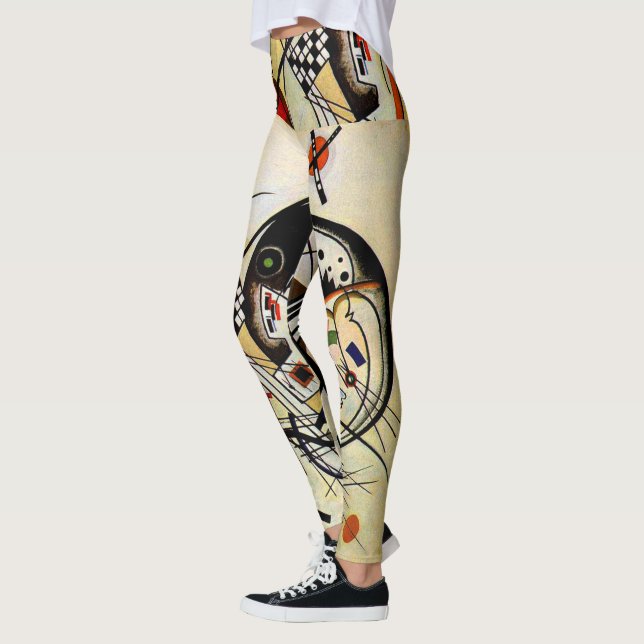 Kandinsky - Transverse Line Leggings (Left)