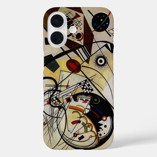 Kandinsky Transverse Unbroken Line Case-Mate iPhone Case (Back)