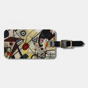 Kandinsky Transverse Unbroken Line Luggage Tag