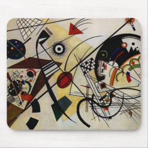Kandinsky Transverse Unbroken Line Mouse Mat