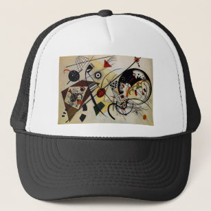 Kandinsky Transverse Unbroken Line Trucker Hat