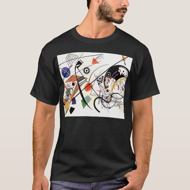 Kandinsky Tranverse Line T-shirt (Front)