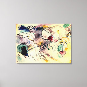 Kandinsky - Untitled, 1913 artwork Canvas Print