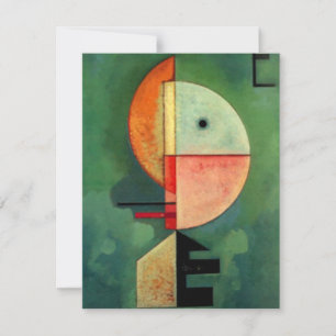 Kandinsky Upward Abstract Painting Card