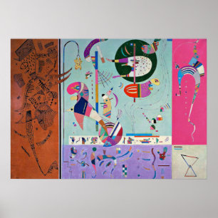 Kandinsky - Various Parts Poster