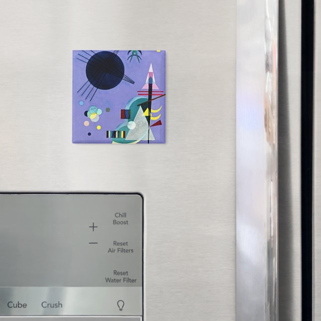 Kandinsky - Violet Green Magnet (In Situ (Fridge))