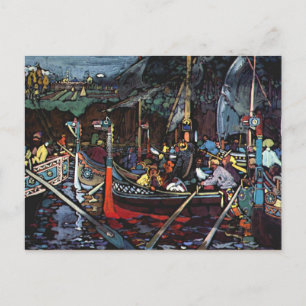 Kandinsky - Volga Song Postcard