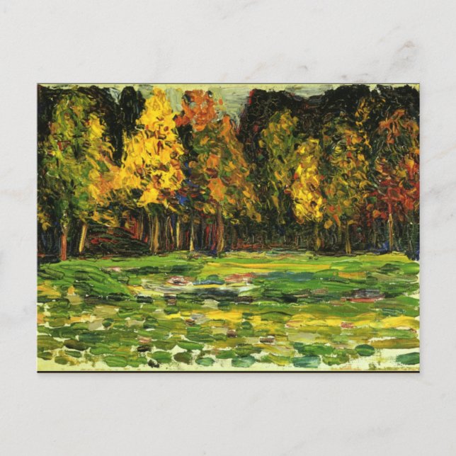 Kandinsky - Waldrand Postcard (Front)