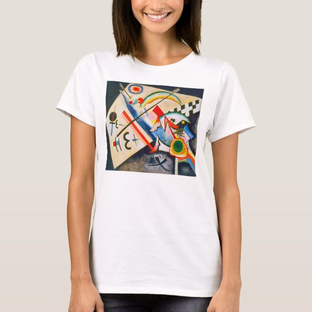 Kandinsky White Cross T-shirt (Front)