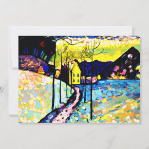 Kandinsky - Winter Landscape Card