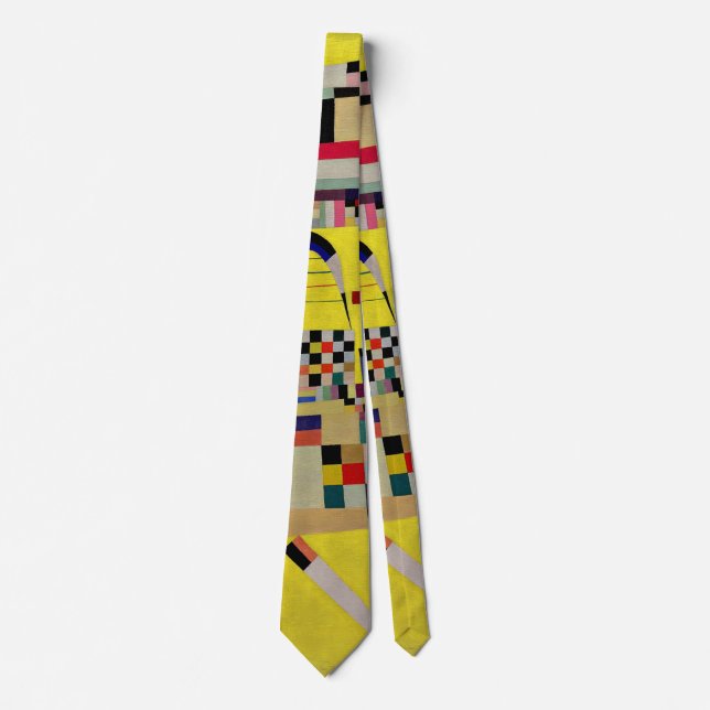 Kandinsky - Yellow Painting Tie (Front)