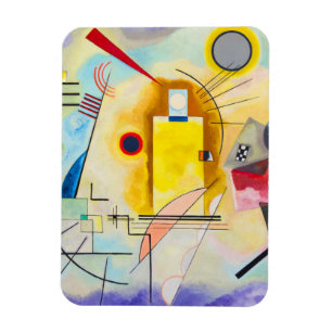 Kandinsky Yellow-Red-Blue Magnet
