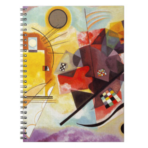 Kandinsky Yellow Red Blue Notebook