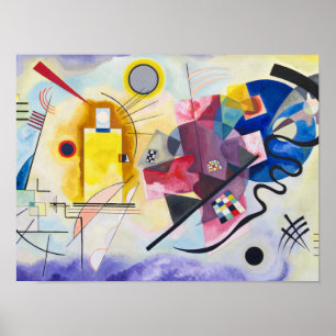 Kandinsky - Yellow-Red-Blue  Poster