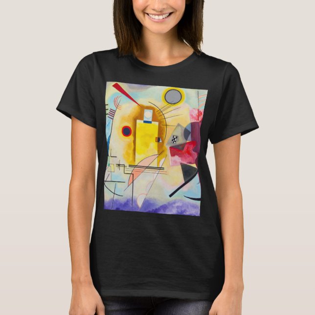 Kandinsky Yellow-Red-Blue T-Shirt (Front)
