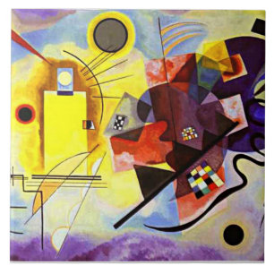Kandinsky - Yellow-Red-Blue Tile