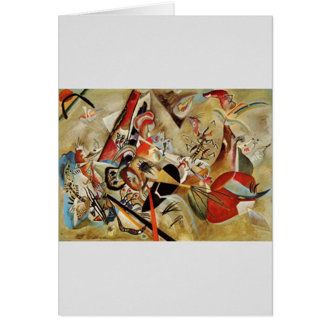Kandinsky's Abstract Composition (Front)