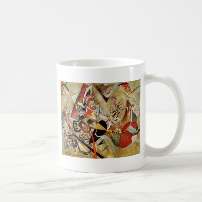 Kandinsky's Abstract Composition Coffee Mug (Right)