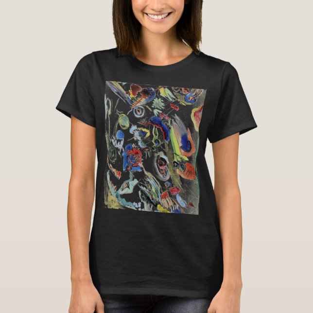 Kandinsky's Abstract Painting Artwork T-Shirt (Front)