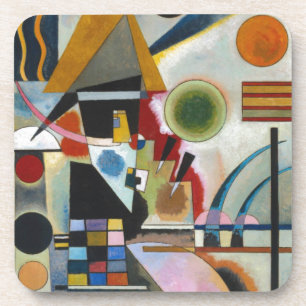 Kandinsky's Abstract Painting Swinging Coaster