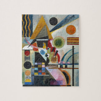 Kandinsky's Abstract Painting Swinging Jigsaw Puzzle