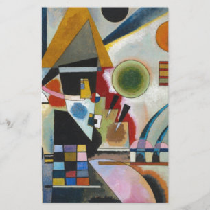 Kandinsky's Abstract Painting Swinging Stationery
