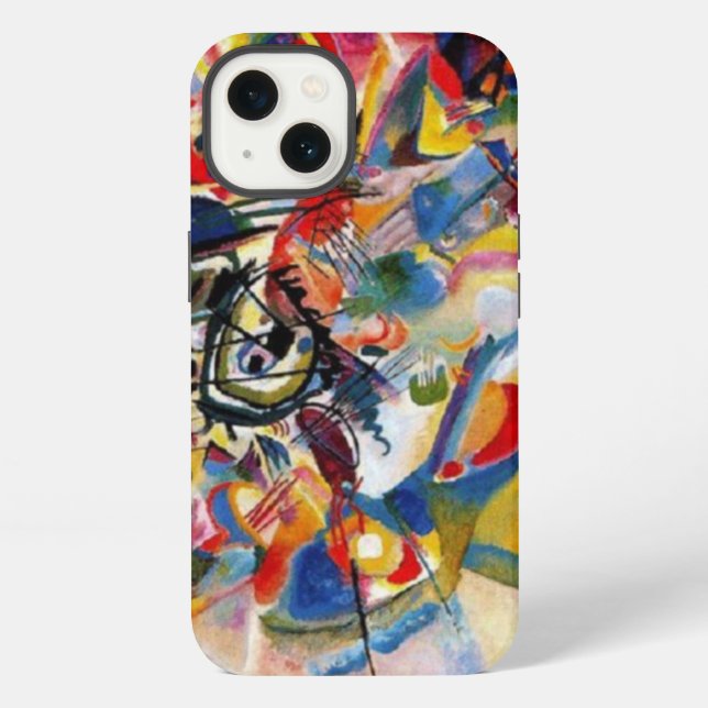 Kandinsky's Composition VII iPhone Case (Back)